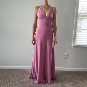 Beautiful pink gown